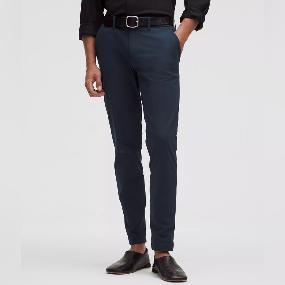 Men's Navy Pants - Lululemon ABC Trouser Slim